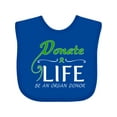 thumbnail image 1 of Inktastic Donate Life-be an Organ Donor Boys or Girls Baby Bib, 1 of 4