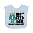 thumbnail image 1 of Inktastic Dont Feed Me with Monster Boys or Girls Baby Bib, 1 of 4