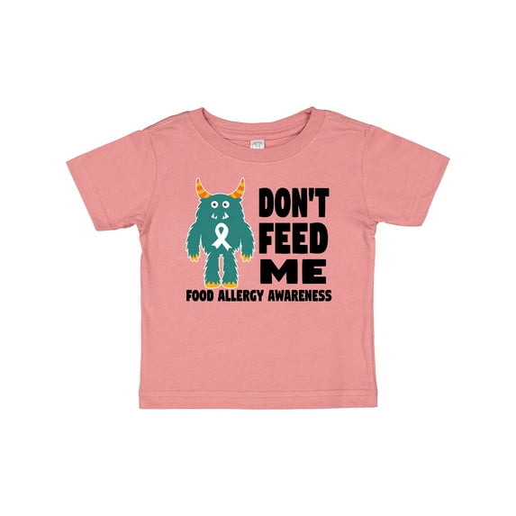 Inktastic Dont Feed Me with Monster Boys or Girls Baby T-Shirt