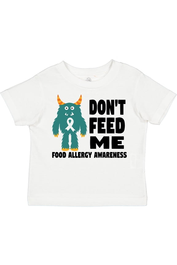 Dont Feed Me with Monster Boys or Girls Toddler T-Shirt