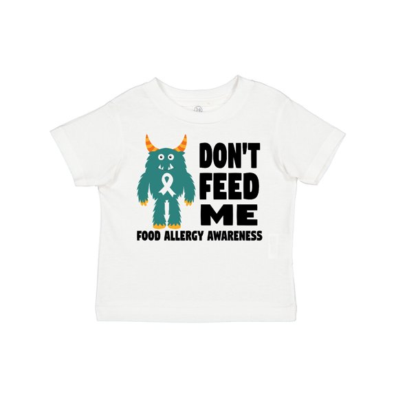 Inktastic Dont Feed Me with Monster Boys or Girls Toddler T-Shirt