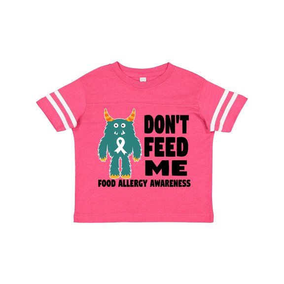 Inktastic Dont Feed Me with Monster Boys or Girls Toddler T-Shirt