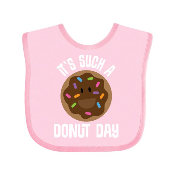 Inktastic Donut Lover Doughnut Day Boys or Girls Baby Bib