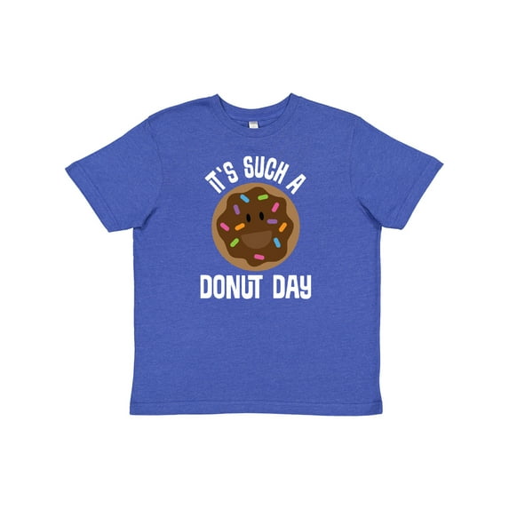 Inktastic Donut Lover Doughnut Day Youth T-Shirt