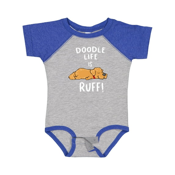 Inktastic Doodle Life is Ruff Golden Doodle Boys or Girls Baby Bodysuit