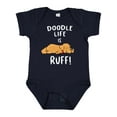 thumbnail image 1 of Inktastic Doodle Life is Ruff Golden Doodle Boys or Girls Baby Bodysuit, 1 of 5