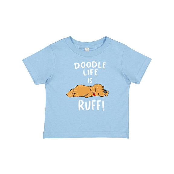 Inktastic Doodle Life is Ruff Golden Doodle Boys or Girls Baby T-Shirt