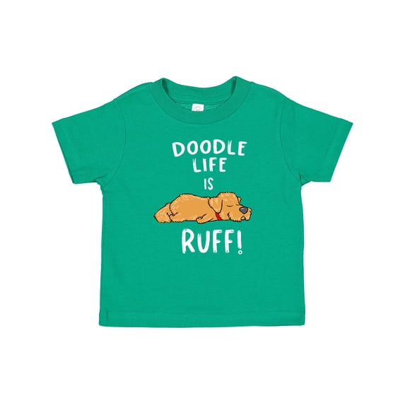 Inktastic Doodle Life is Ruff Golden Doodle Boys or Girls Baby T-Shirt