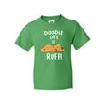 thumbnail image 1 of Inktastic Doodle Life is Ruff Golden Doodle Youth T-Shirt, 1 of 5