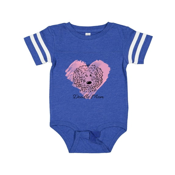 Inktastic Doodle Mom Girls Baby Bodysuit
