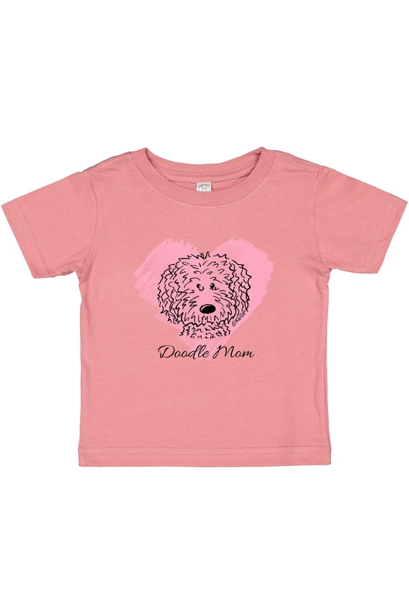 Doodle Mom Girls Baby T-Shirt