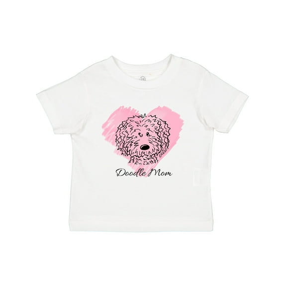 Inktastic Doodle Mom Girls Toddler T-Shirt