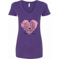 thumbnail image 1 of Inktastic Doodle Mom Women's V-Neck T-Shirt, 1 of 5