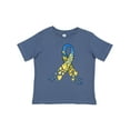 thumbnail image 1 of Inktastic Down Syndrome Awareness Blue and Yellow Hearts Ribbon Boys or Girls Toddler T-Shirt, 1 of 5