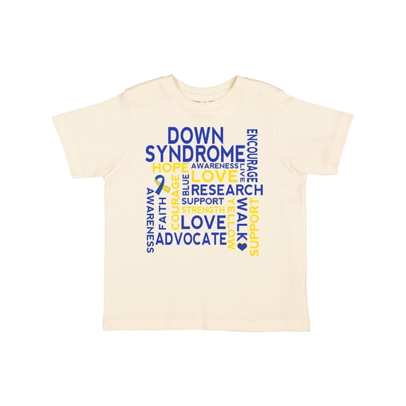 Inktastic Down Syndrome Awareness Boys or Girls Toddler T-Shirt