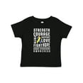 thumbnail image 1 of Inktastic Down Syndrome Awareness Strenth Courage Support Boys or Girls Baby T-Shirt, 1 of 5