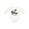 thumbnail image 1 of Inktastic Down Syndrome Awareness with Butterfly and Ribbon Boys or Girls Long Sleeve Baby Bodysuit, 1 of 5