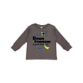 thumbnail image 1 of Inktastic Down Syndrome Awareness with Butterfly and Ribbon Boys or Girls Long Sleeve Toddler T-Shirt, 1 of 5