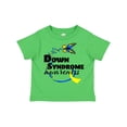 thumbnail image 1 of Inktastic Down Syndrome Awareness with Butterfly and Ribbon Boys or Girls Toddler T-Shirt, 1 of 5