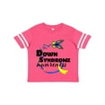 thumbnail image 1 of Inktastic Down Syndrome Awareness with Butterfly and Ribbon Boys or Girls Toddler T-Shirt, 1 of 5