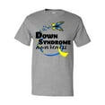 thumbnail image 1 of Inktastic Down Syndrome Awareness with Butterfly and Ribbon T-Shirt, 1 of 5