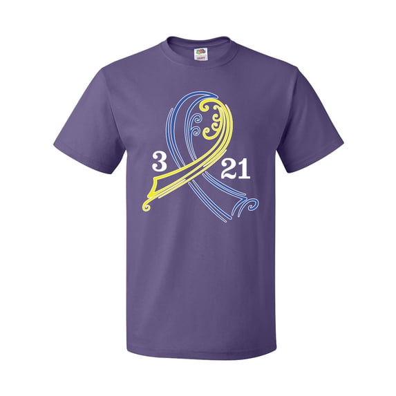 Inktastic Down Syndrome Ribbon 3 21 T-Shirt