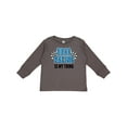 thumbnail image 1 of Inktastic Drag Racing is my thing with flags Boys or Girls Long Sleeve Toddler T-Shirt, 1 of 5