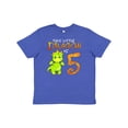 thumbnail image 1 of Inktastic Dragon 5th Birthday- Turning Five Youth T-Shirt, 1 of 5