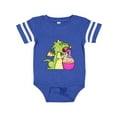 thumbnail image 1 of Inktastic Dragon Cupcake 1st Birthday Boys or Girls Baby Bodysuit, 1 of 5