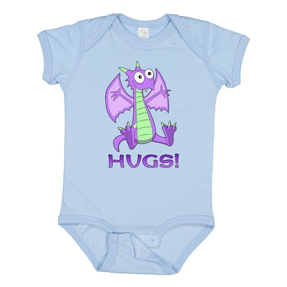 Inktastic Dragon Hugs Boys or Girls Baby Bodysuit