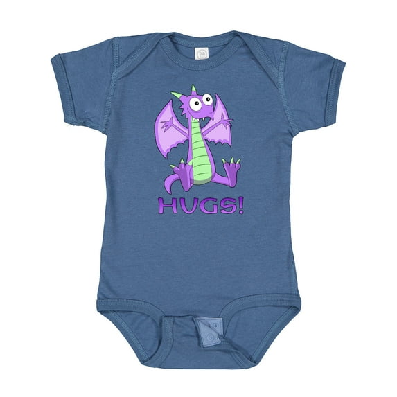 Inktastic Dragon Hugs Boys or Girls Baby Bodysuit