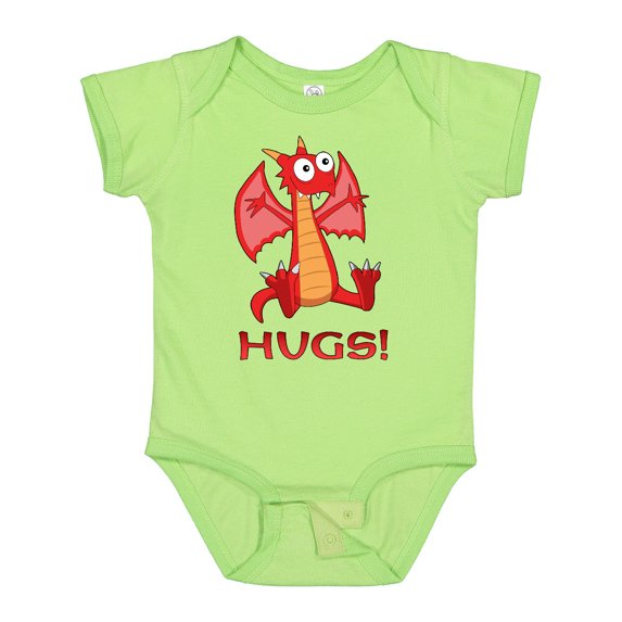 Inktastic Dragon Hugs Boys or Girls Baby Bodysuit