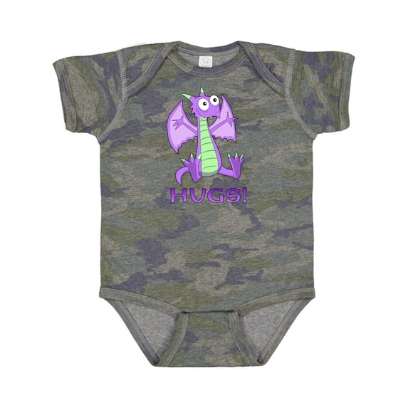 Inktastic Dragon Hugs Boys or Girls Baby Bodysuit
