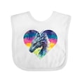 thumbnail image 1 of Inktastic Dragon Lover Mythical Fantasy Girls Baby Bib, 1 of 4