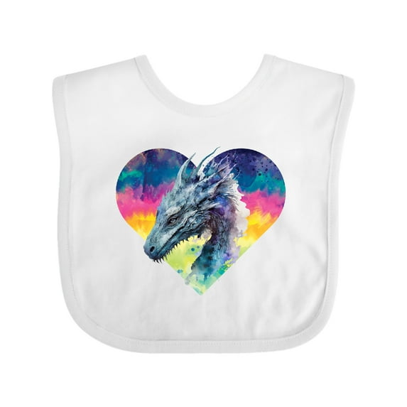 Inktastic Dragon Lover Mythical Fantasy Girls Baby Bib