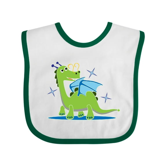 Inktastic Dragon for Kids Boys or Girls Baby Bib