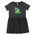 thumbnail image 1 of Inktastic Dragon for Kids Girls Toddler Dress, 1 of 5