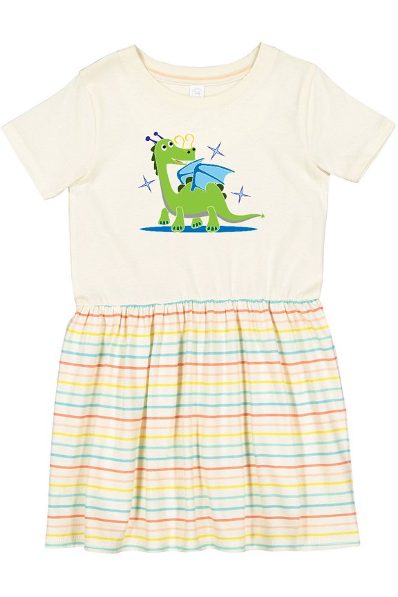 Dragon for Kids Girls Toddler Dress