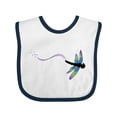thumbnail image 1 of Inktastic Dragonfly Boys or Girls Baby Bib, 1 of 4