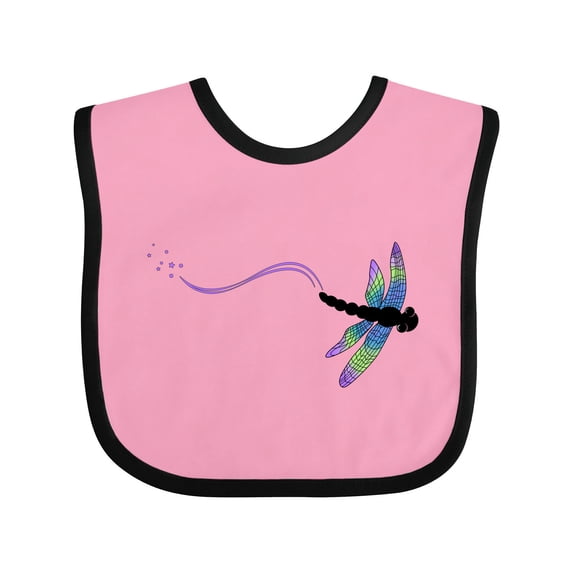 Inktastic Dragonfly Boys or Girls Baby Bib