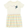 thumbnail image 1 of Inktastic Dragonfly Girls Toddler Dress, 1 of 5
