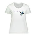 thumbnail image 1 of Inktastic Dragonfly Women's Plus Size T-Shirt, 1 of 5