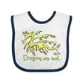 thumbnail image 1 of Inktastic Dragons Are Real- Cute Leafy Sea Dragon Boys or Girls Baby Bib, 1 of 4