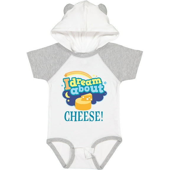 Inktastic Dream About Cheese Boys or Girls Baby Bodysuit