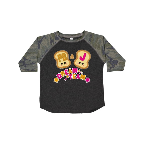 Inktastic Dream Team Peanut Butter and Jelly Boys or Girls Toddler T-Shirt