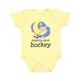 thumbnail image 1 of Inktastic Dreaming About Hockey Boys or Girls Baby Bodysuit, 1 of 5