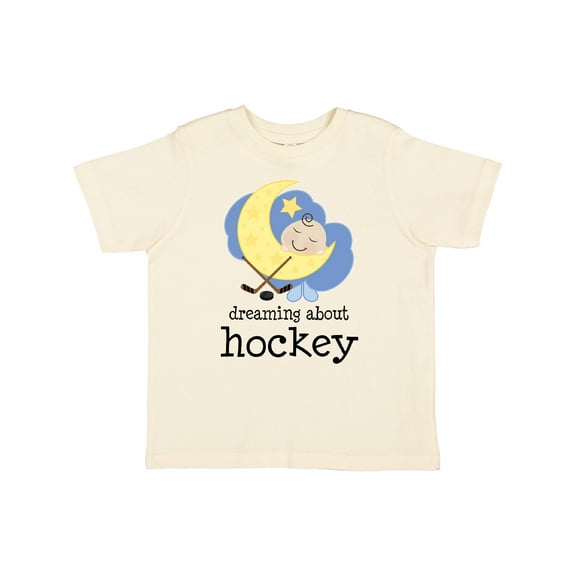 Inktastic Dreaming About Hockey Boys or Girls Toddler T-Shirt
