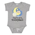 thumbnail image 1 of Inktastic Dreaming About Volleyball Boys or Girls Baby Bodysuit, 1 of 5
