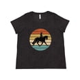 thumbnail image 1 of Inktastic Dressage Riding Equestrian Horse Women's Plus Size T-Shirt, 1 of 5