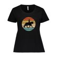 thumbnail image 1 of Inktastic Dressage Riding Equestrian Horse Women's Plus Size T-Shirt, 1 of 5